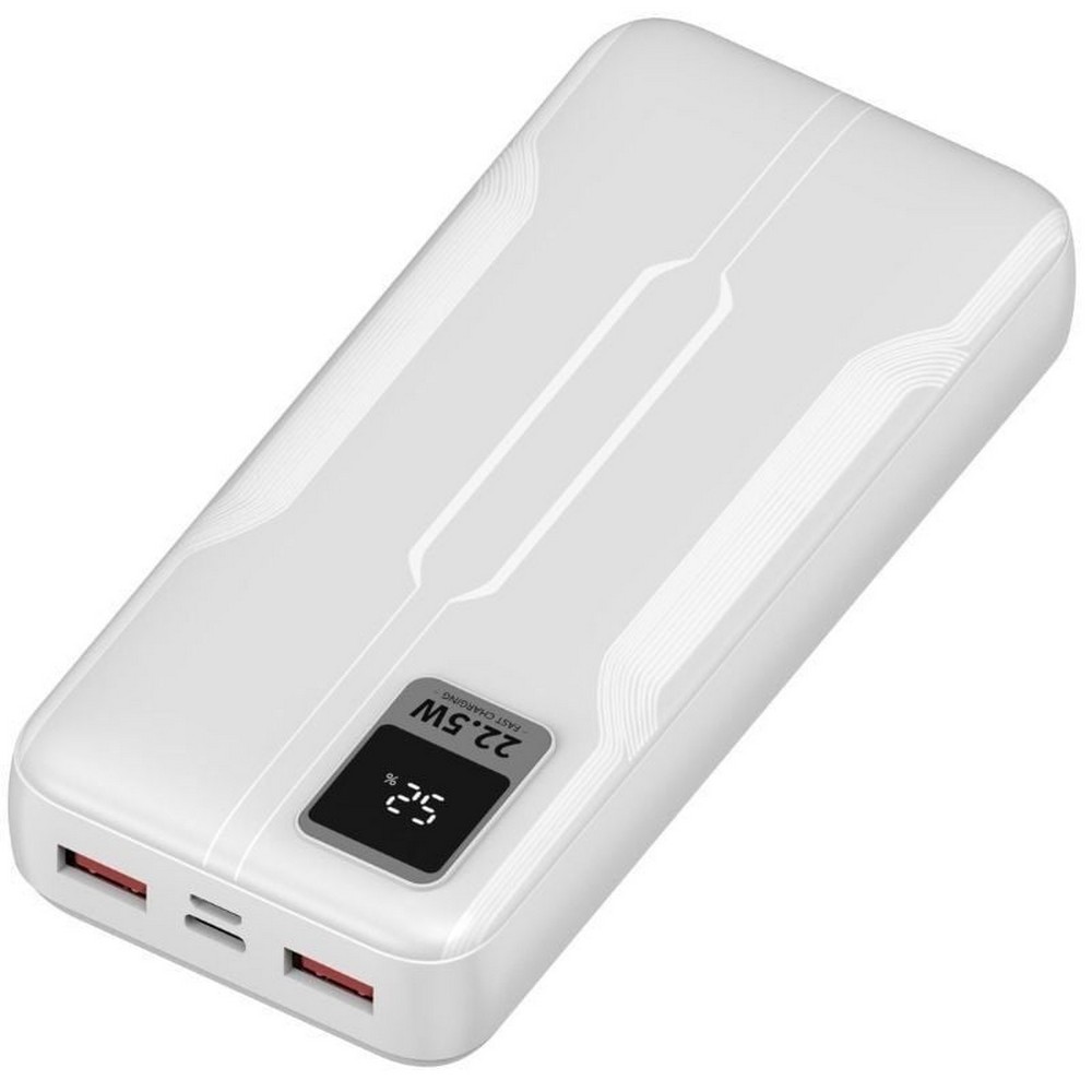 Powerbank 20000mAh Leotec LEPOW20W22W/ 22.5W/ Blanca