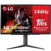 Monitor Gaming LG UltraGear 27GR93U-B 27'/ 4K/ 1ms/ 144Hz/ IPS/ Regulable en altura/ Negro