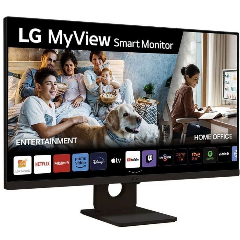 Smart Monitor LG MyView 27SR50F-B 27'/ Full HD/ Multimedia/ Smart TV/ Negro