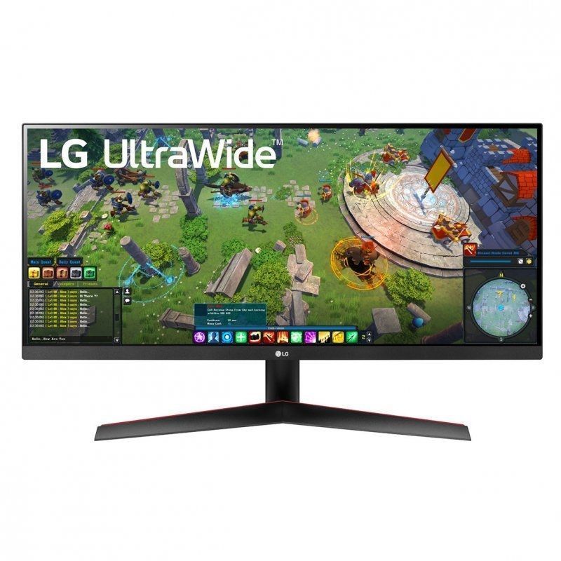 Monitor Gaming Ultrapanorámico LG 29WP60G-B 29'/ WFHD/ 1ms/ 75Hz/ IPS/ Negro