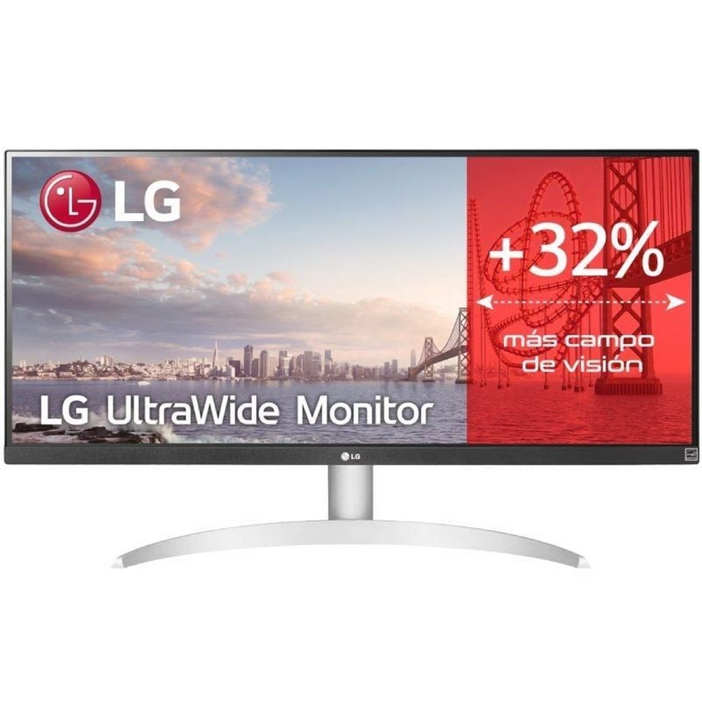 Monitor Profesional Ultrapanorámico LG UltraWide 29WQ600-W 29'/ WFHD/ Multimedia/ Blanco