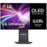 Monitor Gaming LG UltraGear 32GS95UV-B 31.5'/ 4K/ 0.03ms/ 240Hz/ OLED/ Multimedia/ Regulable en altura/ Negro