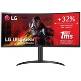 Monitor Gaming Ultrapanorámico Curvo LG UltraGear 34WP65CP-B 34'/ WQHD/ 1ms/ 160Hz/ VA/ Multimedia/ Negro