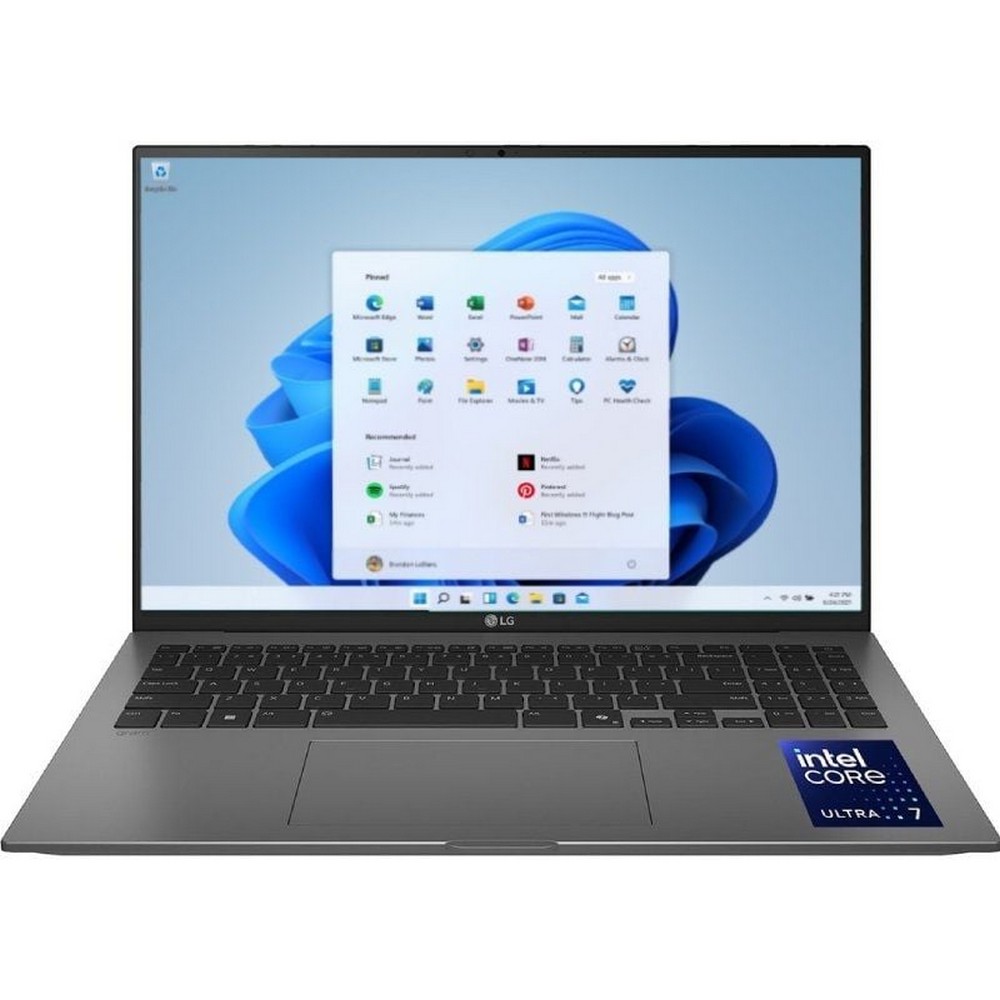 Portátil LG Gram 16Z90TL-G.AU88B Intel Core Ultra 7-258V/ 32GB/ 1TB SSD/ 16'/ Win11