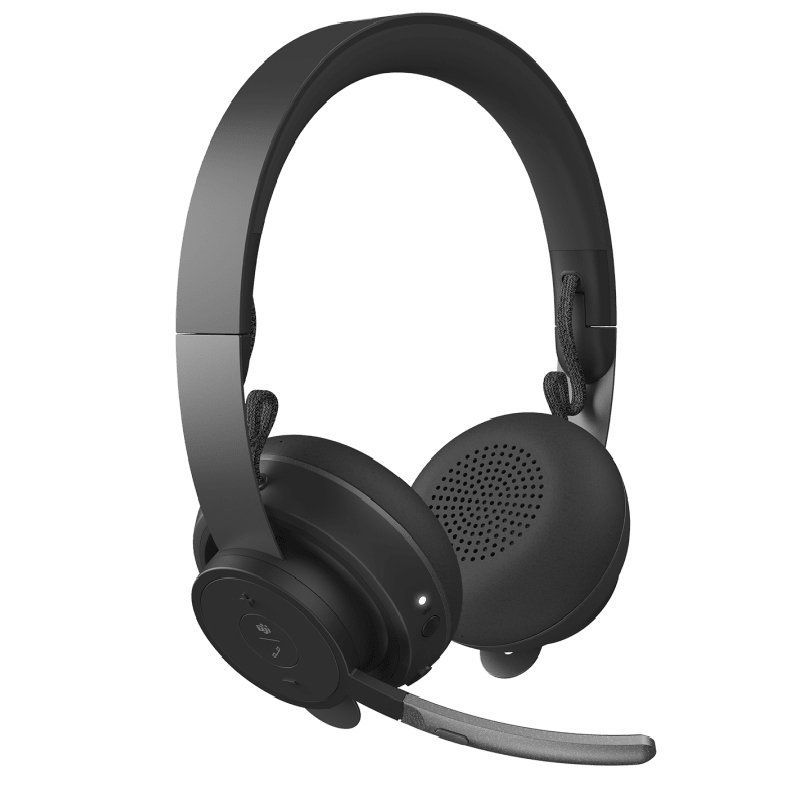 Auriculares Inalámbricos Logitech Zone Wireless MSFT/ con Micrófono/ Bluetooth/ USB/ Negros - Ítem