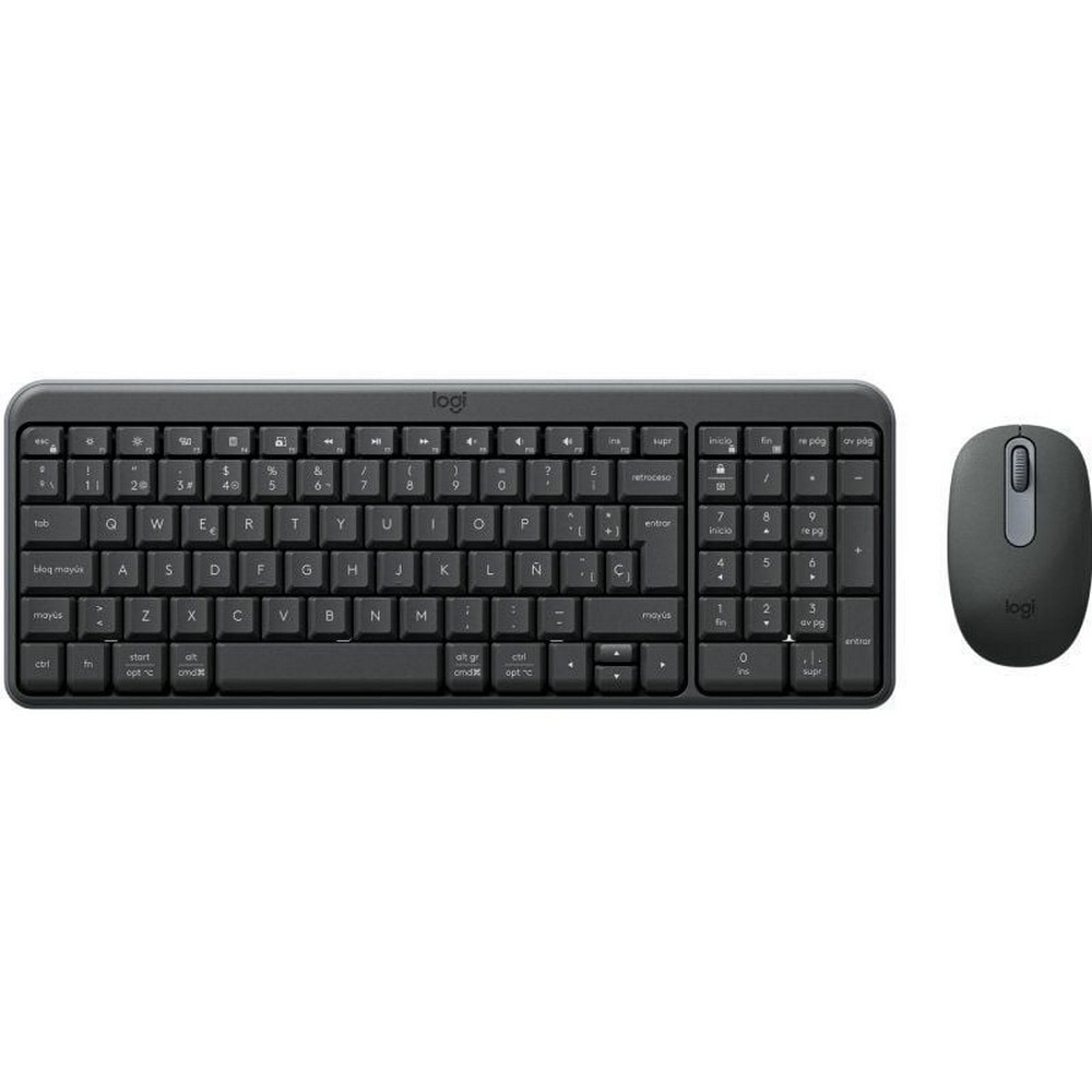 Teclado y Ratón Inalámbricos Logitech Wireless Combo MK250
