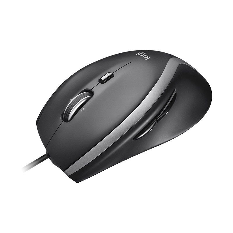 Ratón Logitech M500S/ Hasta 4000 DPI/ Negro