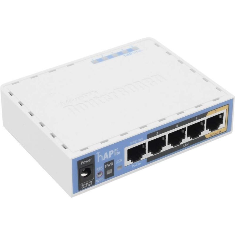 Punto de Acceso Mikrotik HAP AC Lite AC750 - Ítem