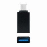 Adaptador USB 3.1 Nanocable 10.02.0010/ USB Hembra - USB Tipo-C Macho