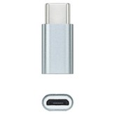 Adaptador Nanocable 10.02.0011/ USB Tipo-C Macho - MicroUSB Hembra