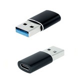 Adaptador USB 3.1 Nanocable 10.02.0012/ USB Macho - USB Tipo-C Hembra