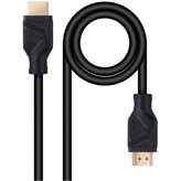 Cable HDMI 2.1 8K Nanocable 10.15.8305/ HDMI Macho - HDMI Macho/ 5m/ Negro