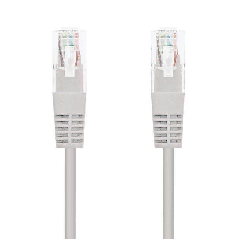 Cable de Red RJ45 UTP Nanocable 10.20.0130 Cat.5e/ 30m/ Gris