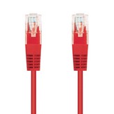 Cable de Red RJ45 UTP Nanocable 10.20.0400-L25-R Cat.6/ 25cm/ Rojo