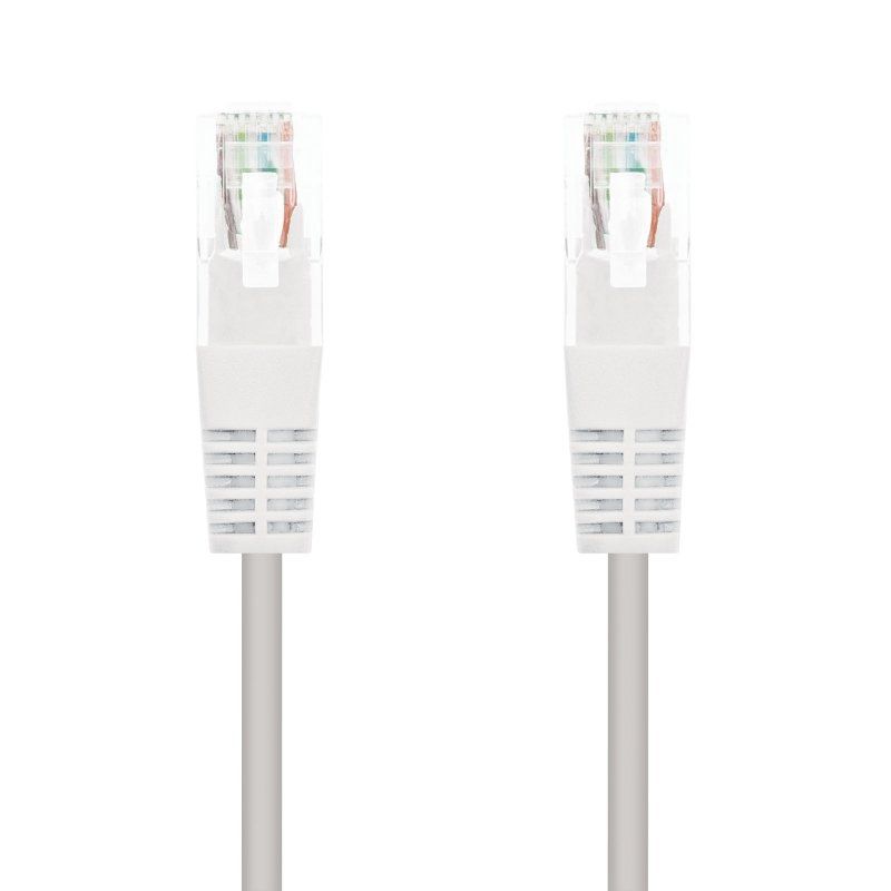 Cable de Red RJ45 UTP Nanocable 10.20.0400-W Cat.6/ 50cm/ Blanco