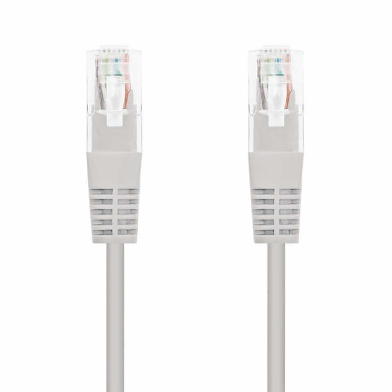 Cable de Red RJ45 UTP Nanocable 10.20.0420 Cat.6/ 20m/ Gris - Ítem