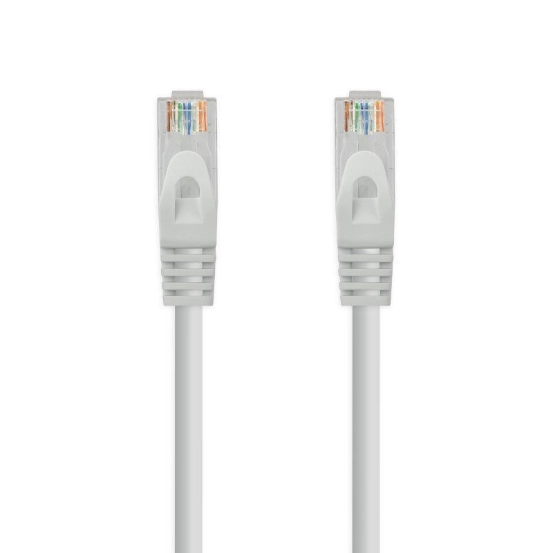 Cable de Red RJ45 UTP Nanocable 10.20.1801 Cat.6A/ 1m/ Gris