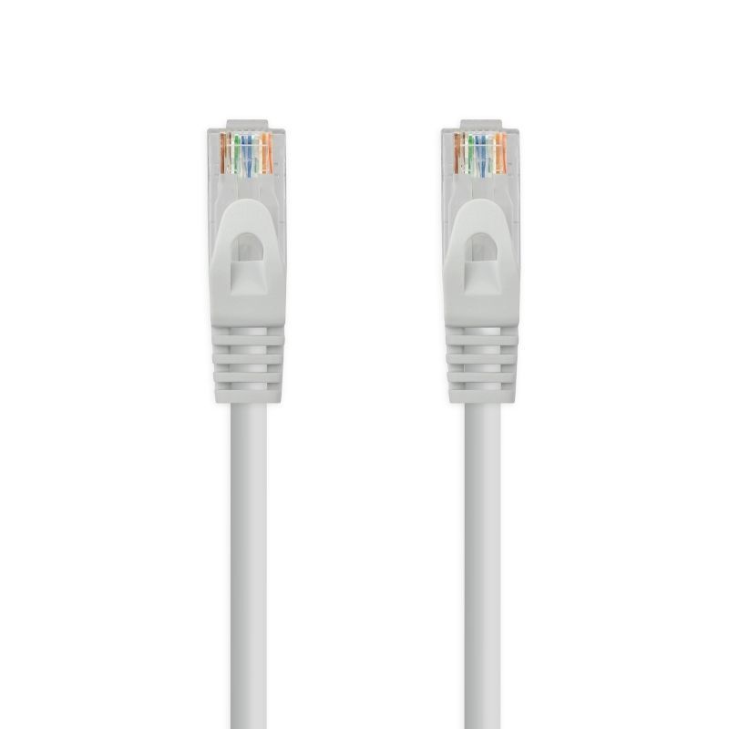 Cable de Red RJ45 UTP Nanocable 10.20.1810 Cat.6/ 10m/ Gris