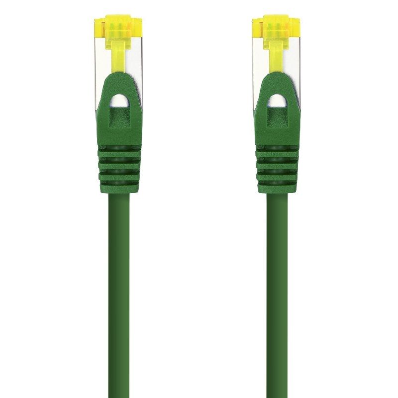 Cable de Red RJ45 SFTP Nanocable 10.20.1900-L25-GR Cat.6A/ LSZH/ 25cm/ Verde - Ítem