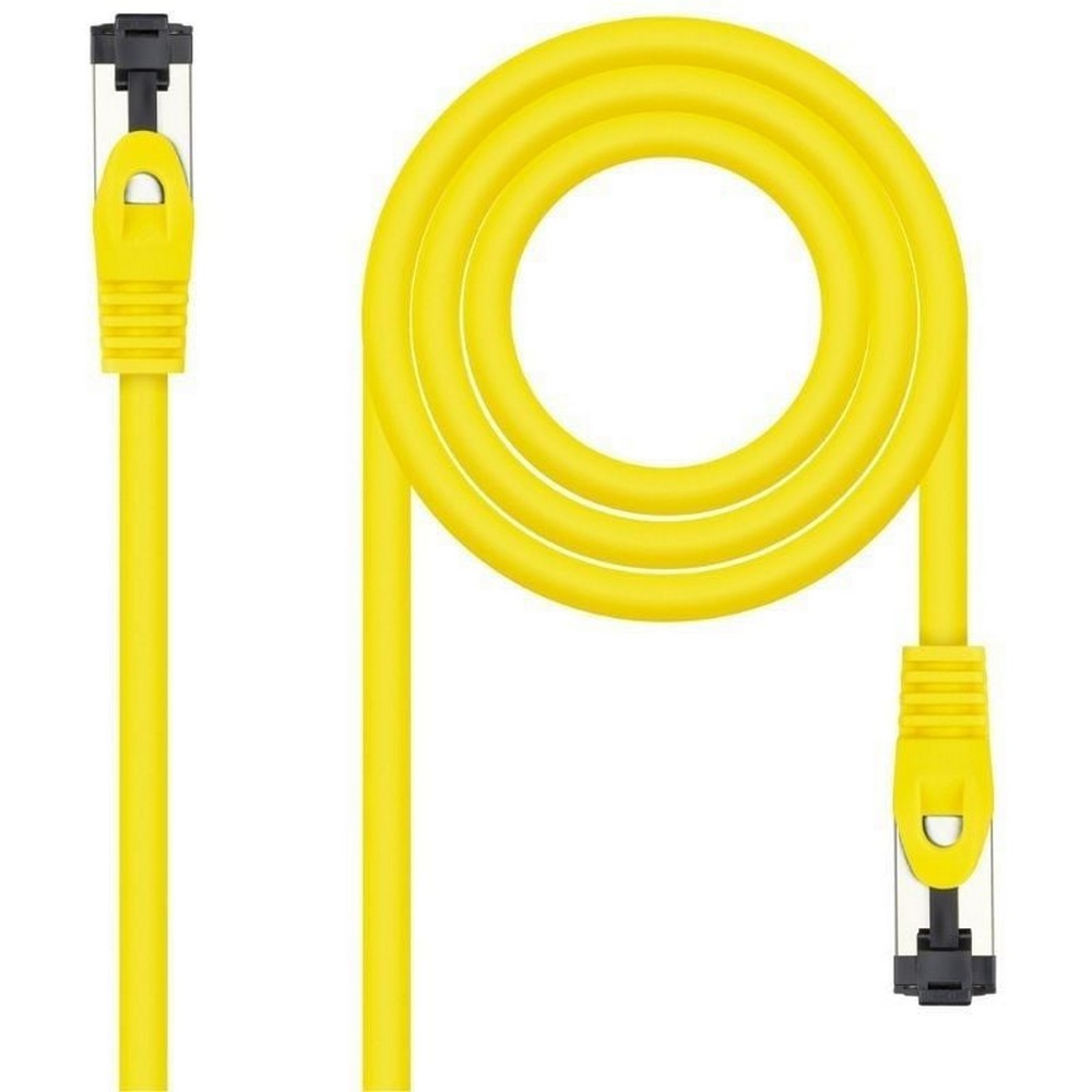 Cable de Red RJ45 SSTP Nanocable 10.20.2002-Y Cat.8.1/ 2m/ Amarillo