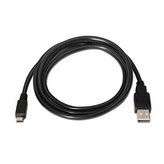 Cable USB 2.0 Nanocable 10.01.0503/ USB Macho - MicroUSB Macho/ 3m/ Negro