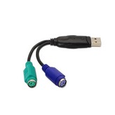 Cable Conversor Nanocable 10.03.0101/ PS Hembra - USB Tipo-A Macho