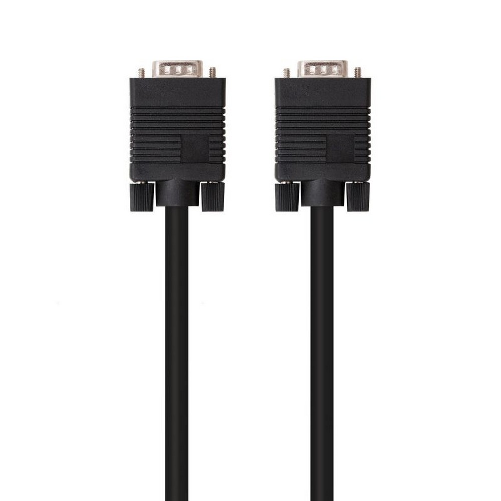 Cable SVGA Nanocable 10.15.1302/ VGA Macho - VGA Macho/ 1.8m/ Negro