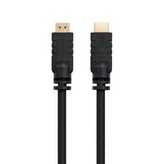 Cable HDMI 1.4 Nanocable 10.15.1825/ HDMI Macho - HDMI Macho/ 25m/ Negro