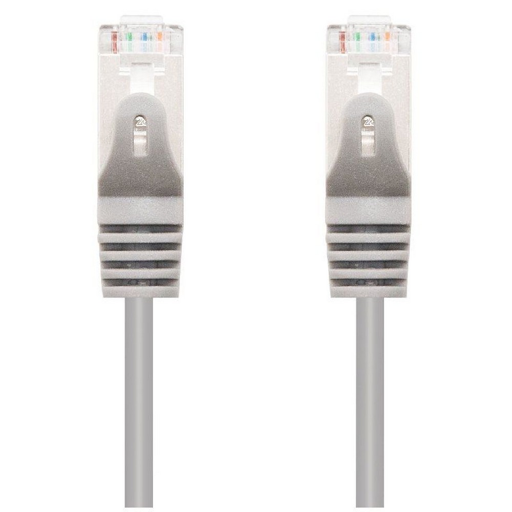 Cable de Red RJ45 FTP Nanocable 10.20.0801/ Cat.6/ 1m/ Gris