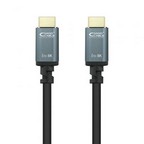 Cable HDMI 2.1 8K Nanocable 10.15.8001/ HDMI Macho - HDMI Macho/ 1m/ Negro