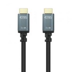 Cable HDMI 2.1 8K Nanocable 10.15.8001/ HDMI Macho - HDMI Macho/ 1m/ Negro