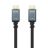 Cable HDMI 2.1 8K Nanocable 10.15.8002/ HDMI Macho - HDMI Macho/ 2m/ Negro