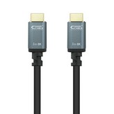 Cable HDMI 2.1 8K Nanocable 10.15.8002/ HDMI Macho - HDMI Macho/ 2m/ Negro