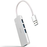 Hub USB 3.0 Nanocable 10.16.4602/ 4xUSB/ Gris