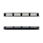 Patch Panel Nanocable 10.21.4124/ 24 Puertos/ Cat.6a/ Altura 1U