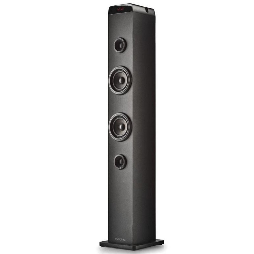 Torre de Sonido con Bluetooth NGS SKY CHARM PRO/ 50W/ 2.0/ Negra
