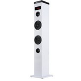 Torre de Sonido con Bluetooth NGS SKY CHARM/ 50W/ 2.0/ Blanca