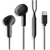 Auriculares Intrauditivos NGS Cross Glide/ con Micrófono/ USB Tipo-C/ Negros