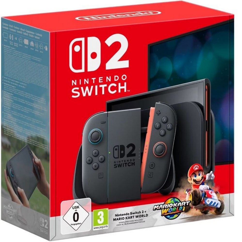 Nintendo Switch 2/ Incluye Código Juego Mario Kart World