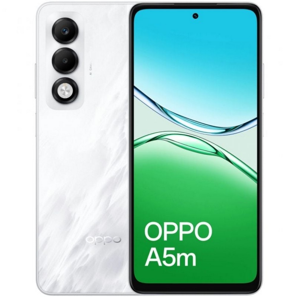 Smartphone Oppo A5M 8GB/ 256GB/ 6.67'/ Blanco Niebla