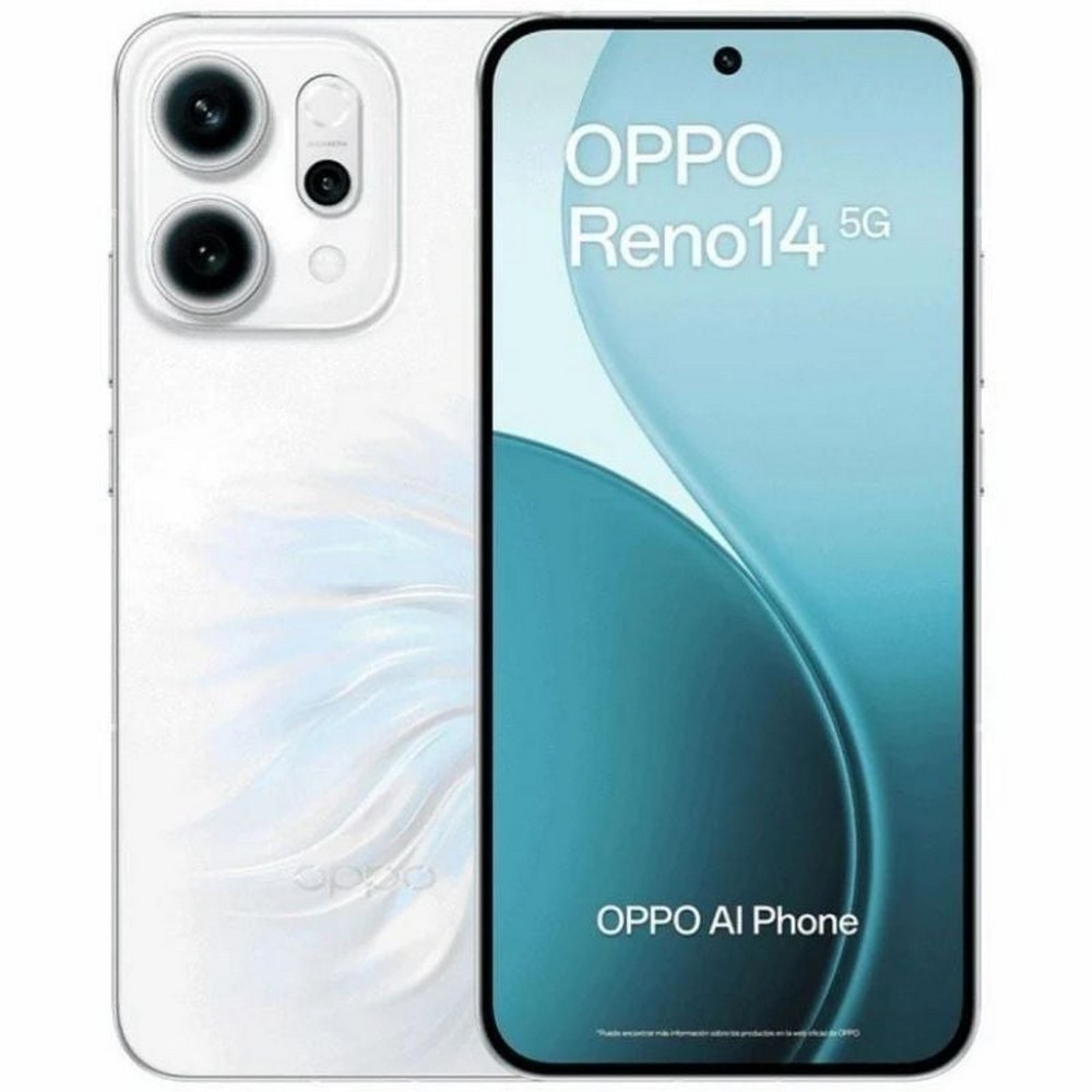 Smartphone Oppo Reno 14 12GB/ 512GB/ 6.59'/ 5G/ Blanco
