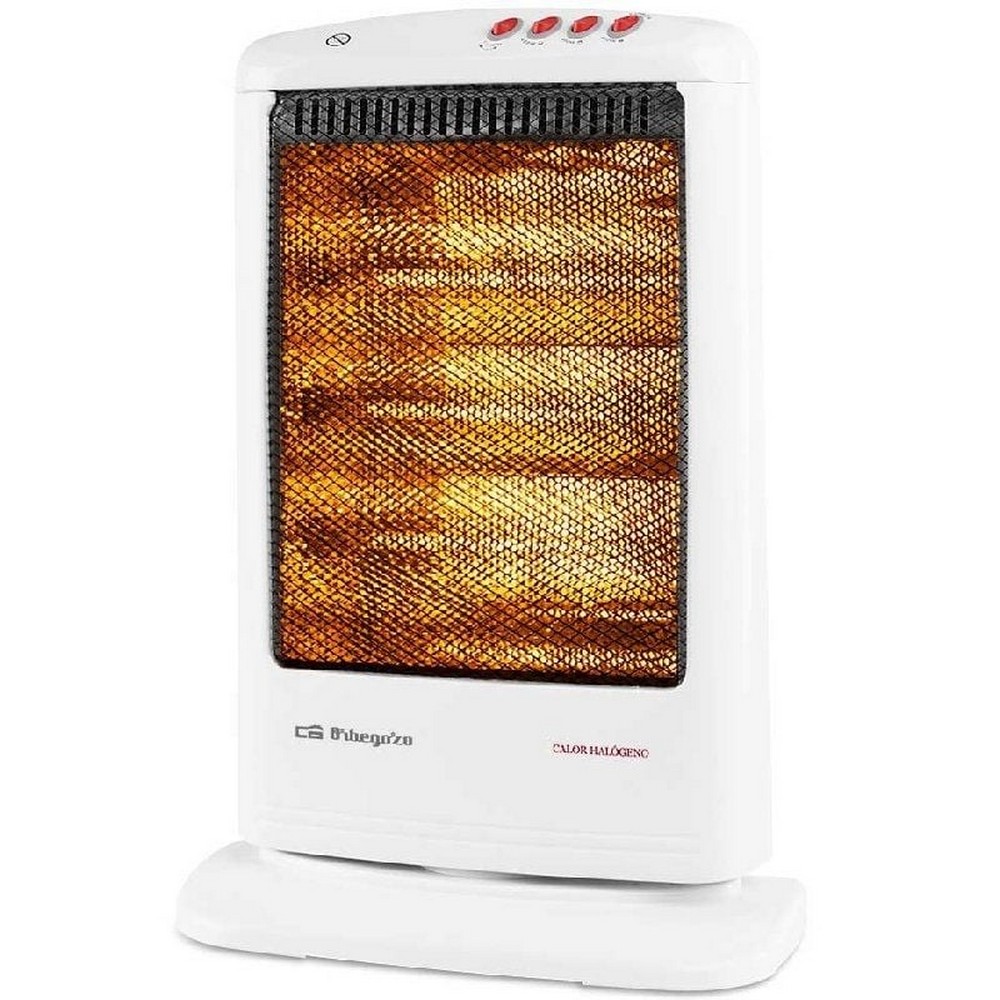 Estufa Halógena Orbegozo BP 0303 A/ 3 niveles de potencia/ 1200W