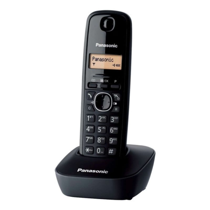 Teléfono Inalámbrico Panasonic KX-TG1611/ Negro