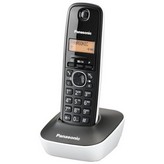 Teléfono Inalámbrico Panasonic KX-TG1611/ Negro y Blanco