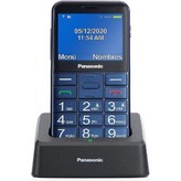 Teléfono Móvil Panasonic KX-TU155EXCN para Personas Mayores/ Azul