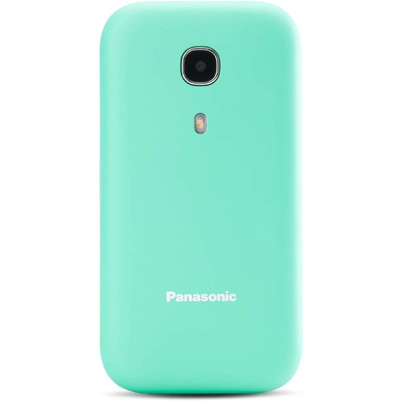 Teléfono Móvil Panasonic KX-TU400EXC para Personas Mayores/ Turquesa - Ítem