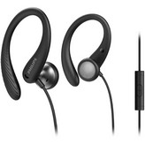 Auriculares Deportivos Philips TAA1105BK/ con Micrófono/ Jack 3.5/ Negros