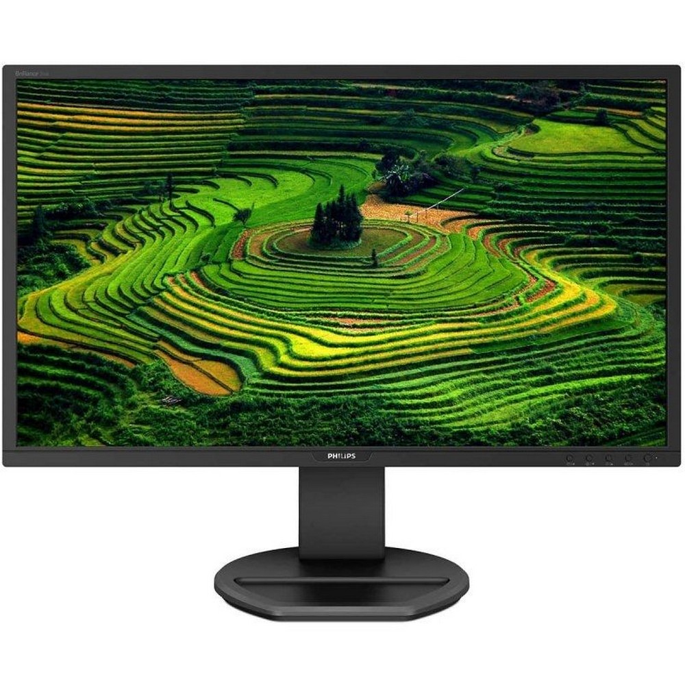 Monitor Profesional Philips 221B8LJEB 21.5'/ Full HD/ Multimedia/ Regulable en altura/ Negro