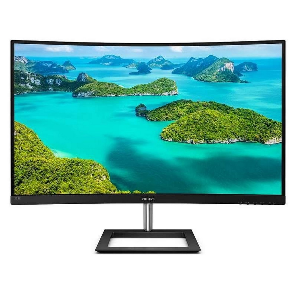 Monitor Profesional Curvo Philips E-Line 325E1C 31.5'/ QHD/ Negro