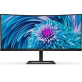 Monitor Profesional Ultrapanorámico Curvo Philips 346E2CUAE 34'/ WQHD/ Multimedia/ Regulable en altura/ Negro